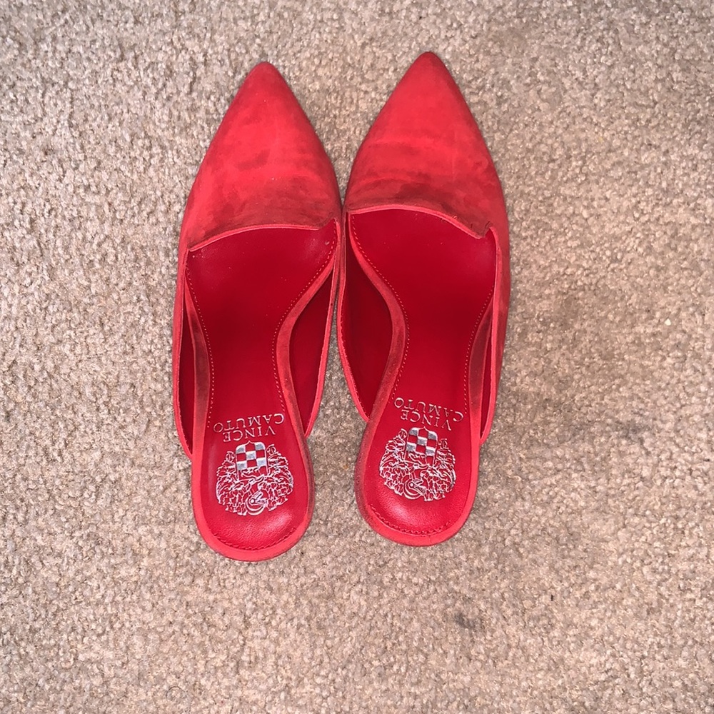 Red Suede Shoes - Picture 3 of 7